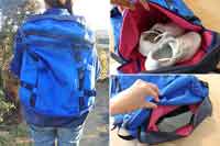 装着感、収納力、出し入れしやすさで人気の大容量バックパック