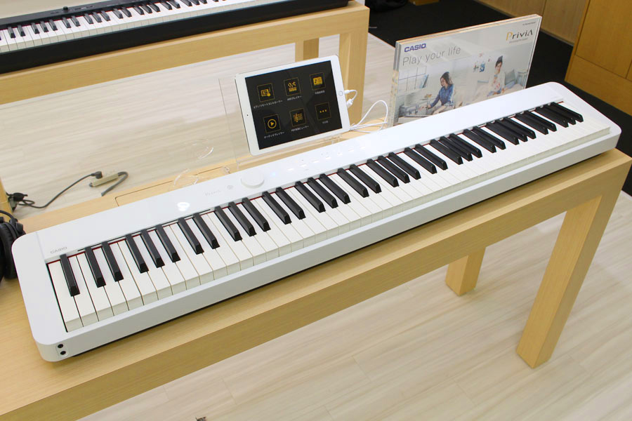 マジでスリム！ カシオ「PX-S1000」は机にスッキリ置きやすい88鍵電子ピアノ - 価格.comマガジン