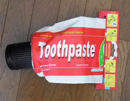  Toothpaste()ƏĂ܂A{̎Ȃꐶgȑ傫łBقɂGLUE(ڒ)킳т̃`[ufUĈ܂