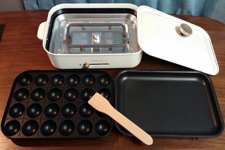 BRUNOコンパクト ホットプレート大人気カラーホワイトA4サイズ コンパクトホットプレート ホワイトの通販 | BRUNO online