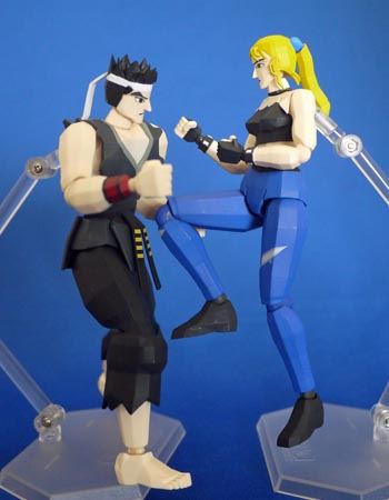 タ*モ様 figma バーチャファイター アキラ、サラ figma 結城晶