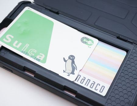  nanacoSuicad˂Ă݂̏ԁiSuicaAnanacojŃt^߁A^b`œdqςĂ݂܂AcOȂSuica͔F̂nanaco͔F܂ł