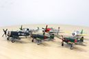 零戦52丙型にP-51マスタング、第二次大戦時の戦闘機プラモ全6種をコンプリート