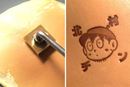 ジュ〜っと押すのが楽しい! オーダーメイドの「焼印」を作ってみない?