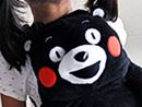 いつもなかよし!ぬいぐるみ型の「くまモン」防災リュック!
