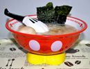手のレンゲもかわいい! ミッキーマウスのラーメン丼