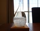 結晶マニア歓喜。天候で姿が変わるオブジェが美麗カッコイイ