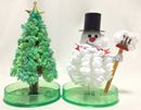 あれ、魔法かな? もこもこ育つ、かわいいクリスマスツリー