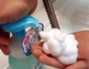 「泡で出てくる」シャンプーで、子供も大人もハッピー!