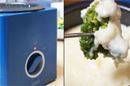 スイッチオンで適温に♪ 手軽にフォンデュが楽しめる専用マシン