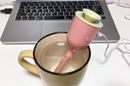 コップに差すだけ! スティック型加湿器でどこでもしっとり