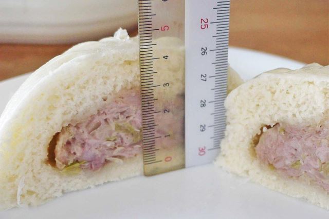 全高は約5cm。しっかりと高さもありました