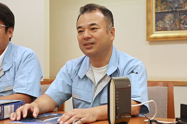 NECプラットフォームズ　アクセスデバイス事業部カスタマーサポートセンター主任の松下義弘さん