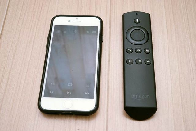 付属リモコンのほか、スマホ用のアプリからも操作が可能だ