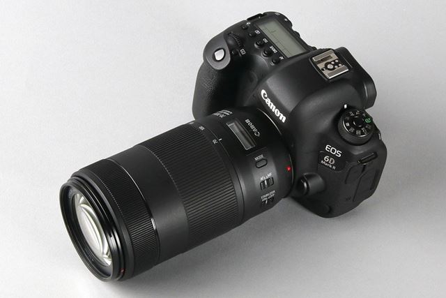 高速AFを実現したEF70-300mm F4-5.6 IS II USM（カメラボディは「EOS 6D Mark II」）