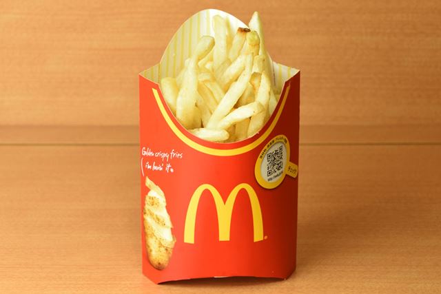 冷めた「マックフライポテト」