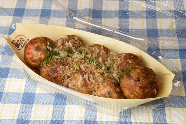 冷めた「たこ焼」