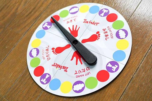 これはゲームで使用するルーレット（スピナー）