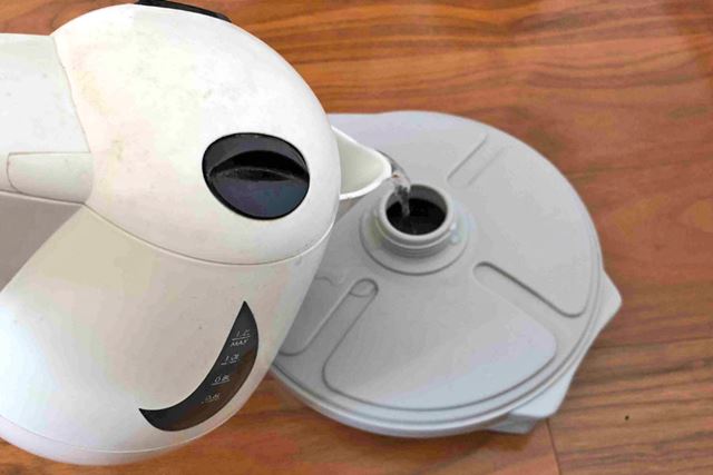 注入口が真ん中にあるため、お湯をそそぎにくいのがマイナス