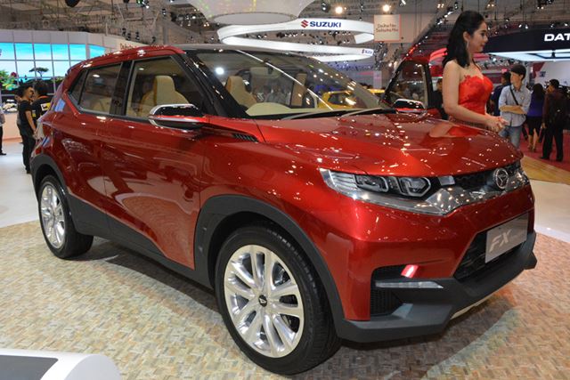 もう1台のコンセプトカーのFXコンセプト