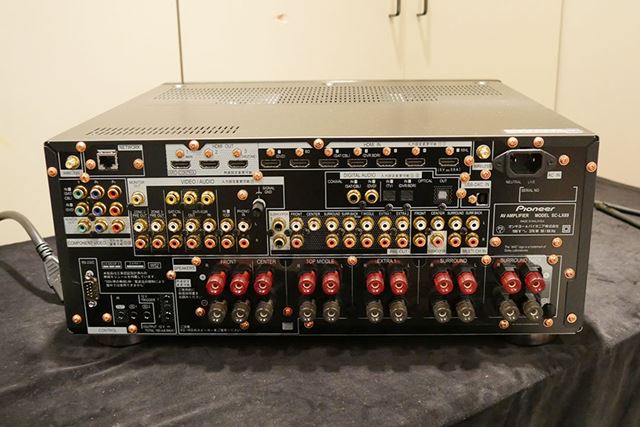 パイオニアAVアンプのフラッグシップ「SC-LX89」が10月中旬に登場