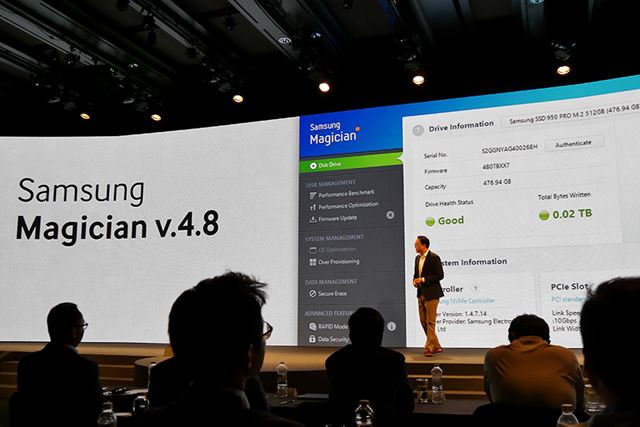 �桼�ƥ���ƥ������եȤ�Samsung Magician�⥢�åץǡ��Ȥ����
