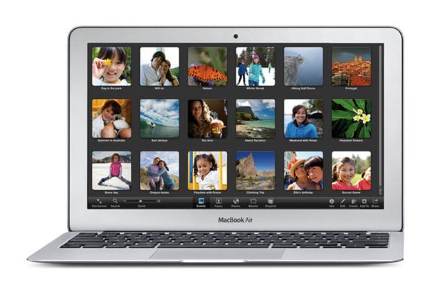 2010年にプロダクト大賞を受賞した「MacBook Air 1400/11.6 MC505J/A」。スマートなデザインに愛用者が急増し、モバイルノートと言えば「MacBook Air」と言わしめるほどの人気となった