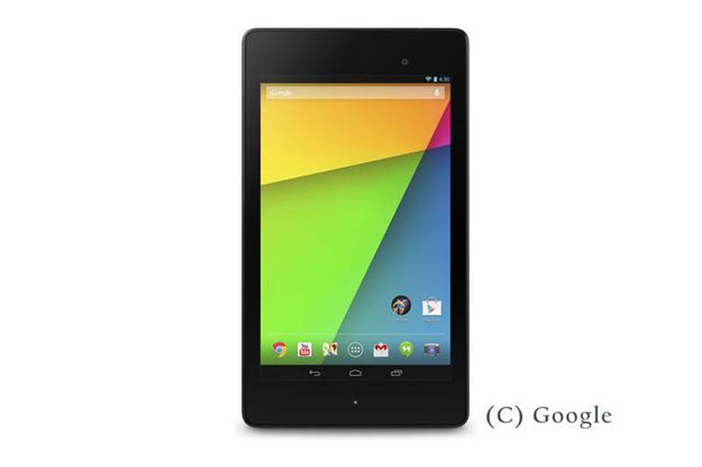 2012年の受賞製品であるGoogle「Nexus 7」。7インチタブレットという新たな可能性を切り開き、Androidのレファレンスモデルとして今でも人気のある製品だ
