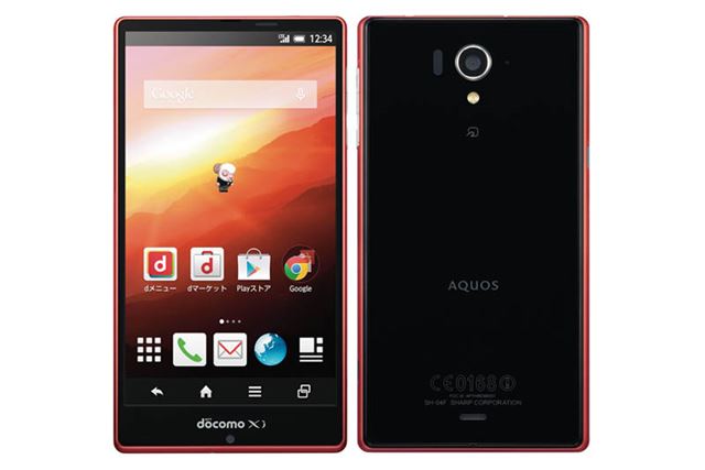 2014年の大賞受賞製品である「AQUOS ZETA SH-04F」