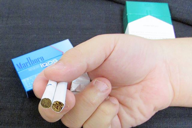 ������iQOS�פΥҡ��ȥ��ƥ��å����ҡ��ȥ��ƥ��å��Τۤ������Х����դ�̩�٤��⤤�褦�˸�����