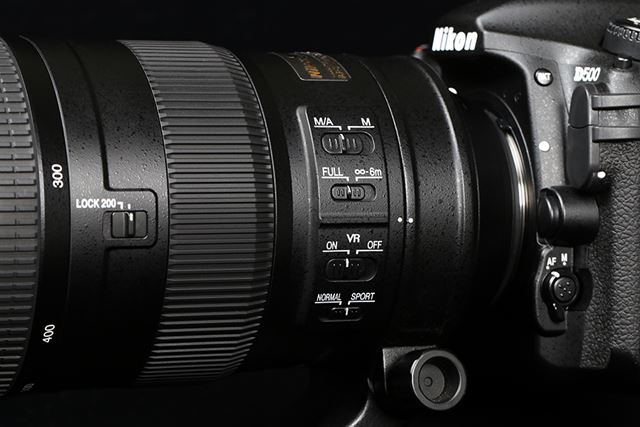ニコン「D500」ユーザー必携の1本！ 人気の超望遠ズームレンズ「AF-S
