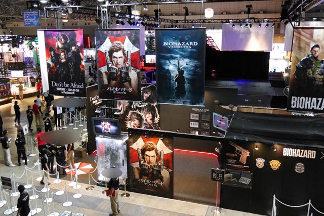 Capcom booth "data-caption =" capcom booth
