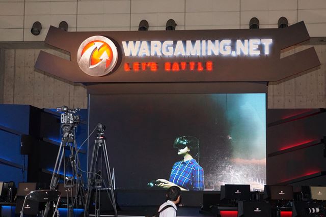 Wargaming Japan Booth "data-caption =" Wargaming Japan Booth