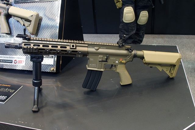 HK416 DELTA CUSTOM。デルタフォースの使用するHK416カスタムを再現した次世代電動ガンの最新モデルだ